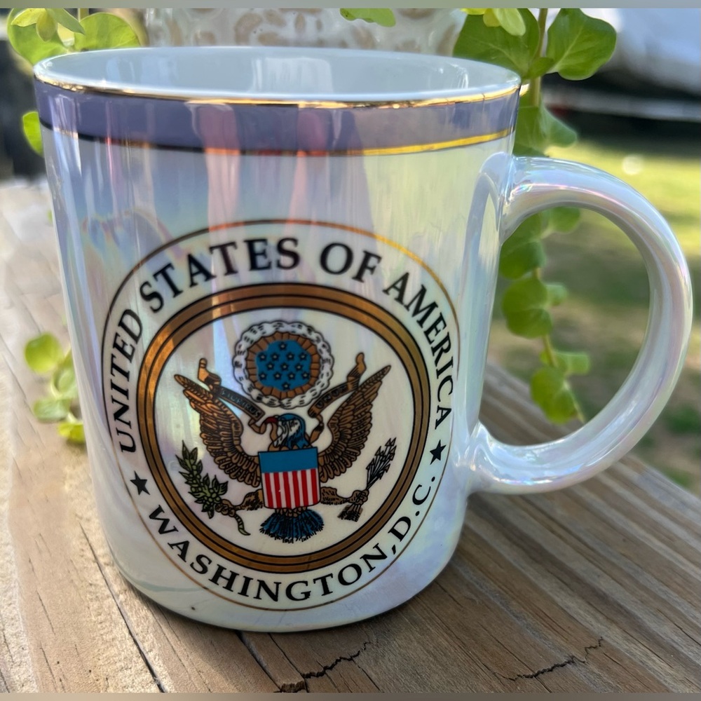 USA Washington DC Seal Eagle
Nation's Capital Coffee Cup Tea
Mug Espresso Mini